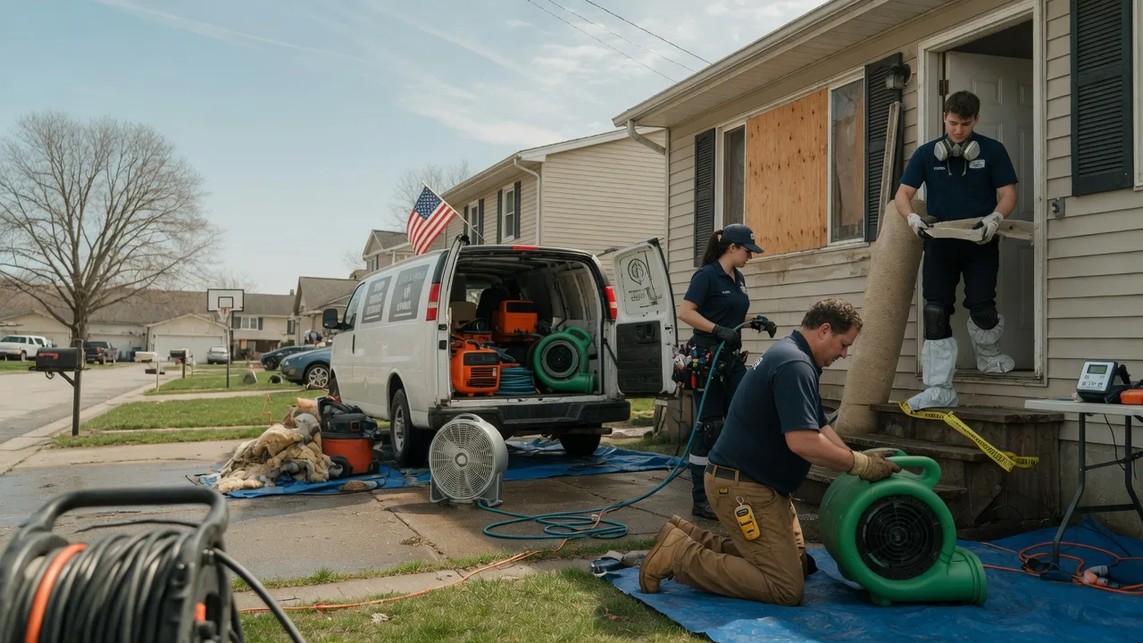 Water Damage Restoration in North Spring, WV near me